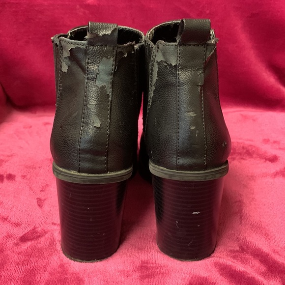 Sam & Libby Black Boots Size 7.5 - Picture 7 of 9